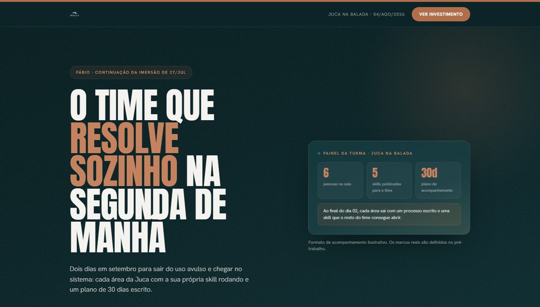 Proposta comercial em HTML gerada pelo Claude
